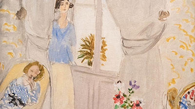 Henri Matisse - Le Boudoir ( 1921 ) Huile sur toile